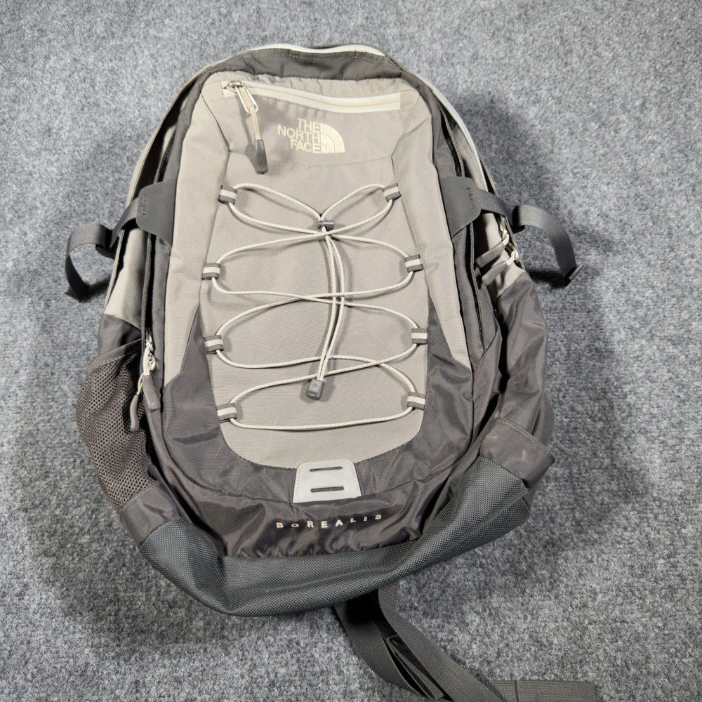 The North Face Borealis Backpack Unisex Grey Hiking Outdoor Lightweight
